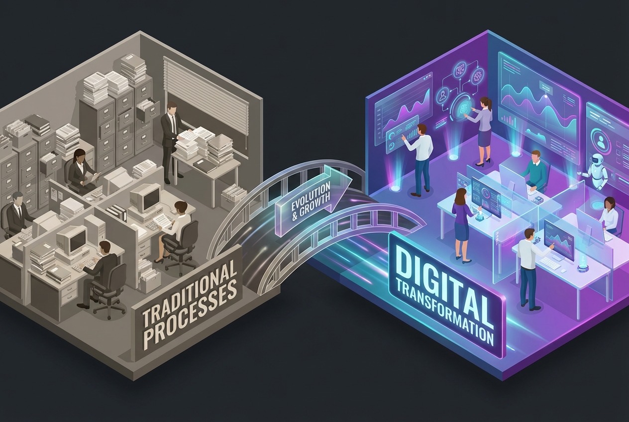 Successful digital transformation case study showcase