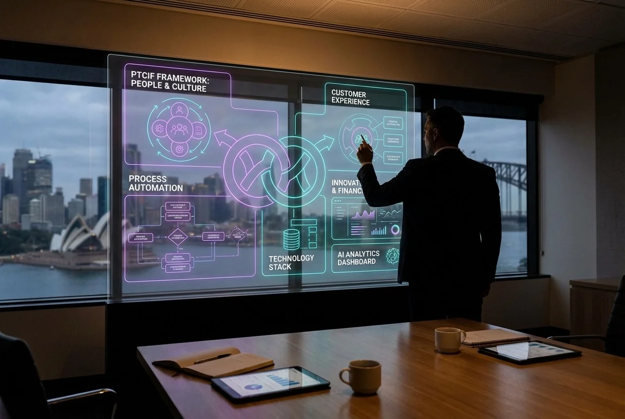 AI consulting and strategy session